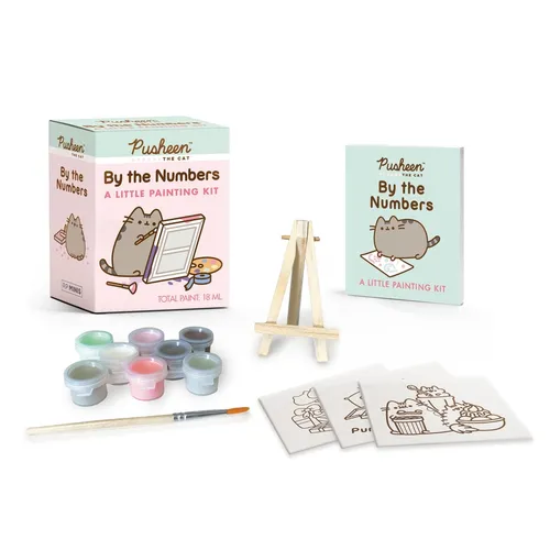 Pusheen by the Numbers: A Little Painting Kit - Paperback