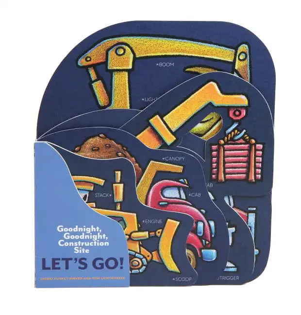 Goodnight, Goodnight, Construction Site: Let's Go!: (Construction Vehicle Board Books, Construction Site Books, Children's Books for Toddlers) - Board Book