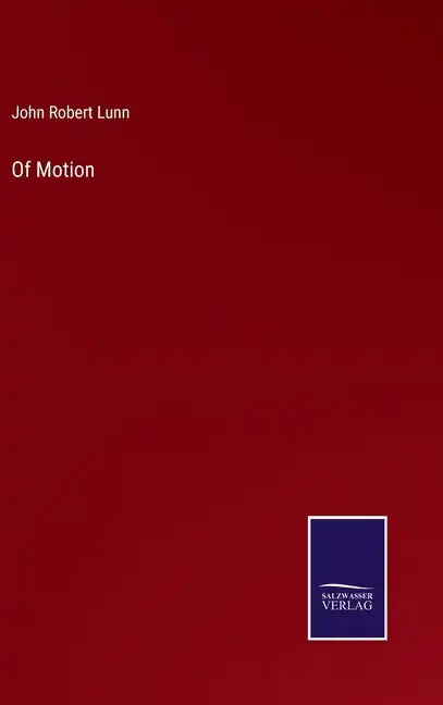 Of Motion - Hardcover