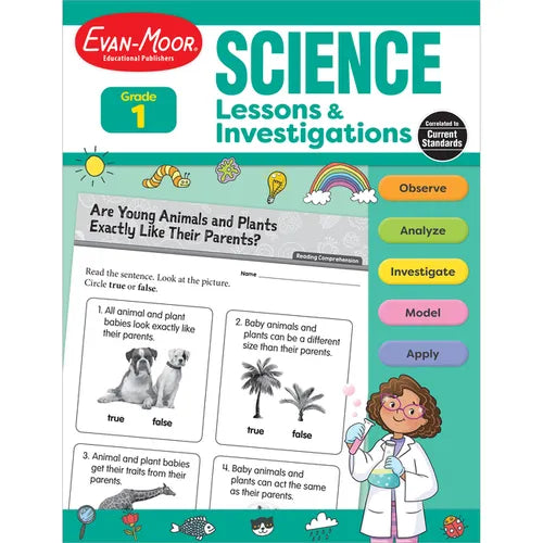 Science Lessons and Investigations, Grade 1 - Paperback