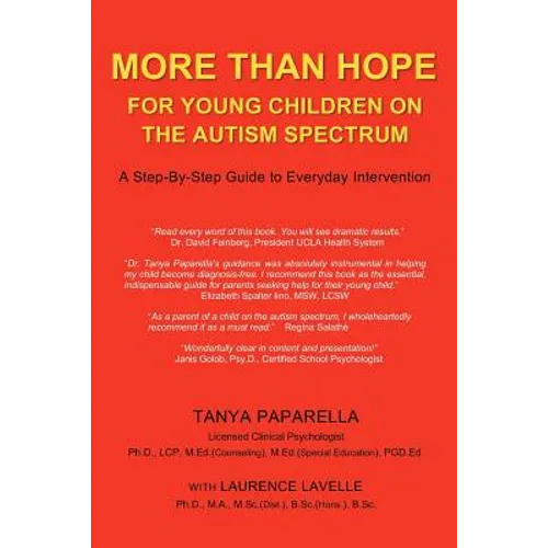 More Than Hope, for Young Children on the Autism Spectrum - Paperback