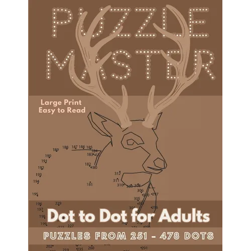 Large Print Easy to Read Dot-to-Dots for Adults - Paperback