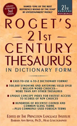 Roget's 21st Century Thesaurus, Third Edition - Paperback