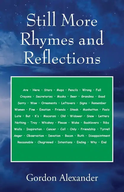 Still More Rhymes and Reflections - Paperback