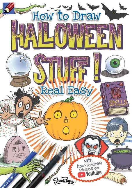 How to Draw Halloween Stuff Real Easy - Paperback