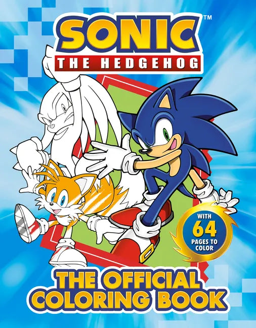 Sonic the Hedgehog: The Official Coloring Book - Paperback