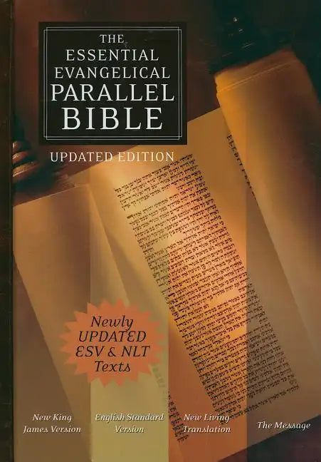 Essential Evangelical Parallel Bible-NKJV/ESV/NLT/MS - Hardcover