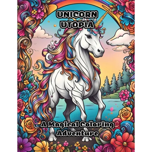Unicorn Utopia: A Magical Coloring Adventure - Paperback