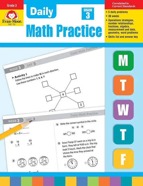 Daily Math Practice, Grade 3 Teacher Edition - Paperback