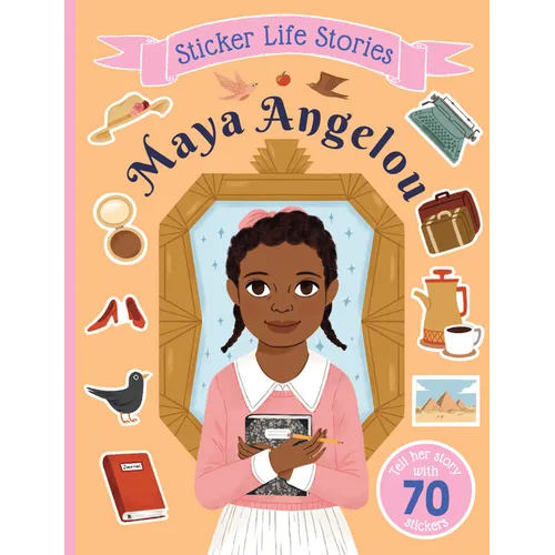 Sticker Life Stories Maya Angelou - Paperback