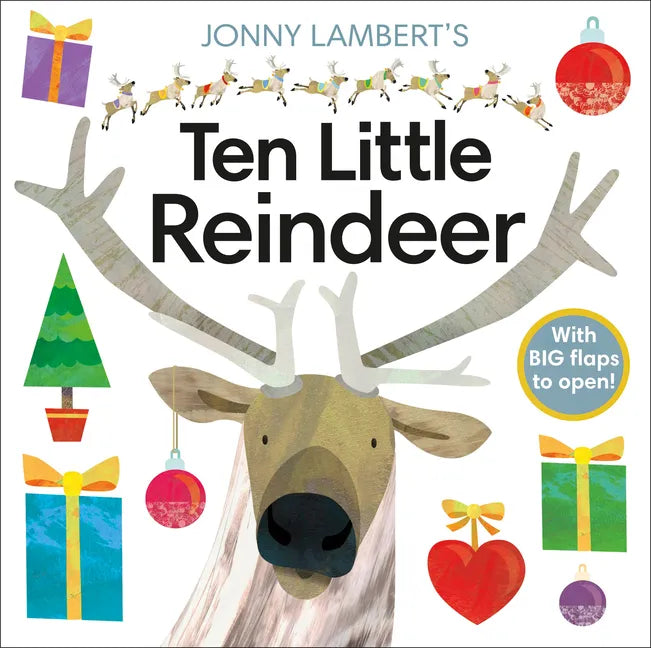 Jonny Lambert's Ten Little Reindeer - Board Book