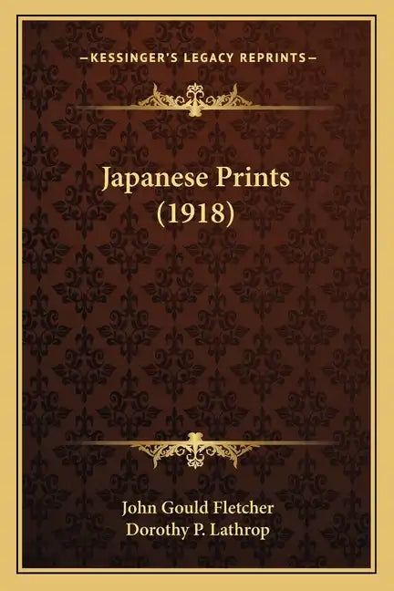 Japanese Prints (1918) - Paperback
