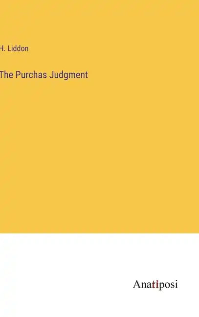 The Purchas Judgment - Hardcover