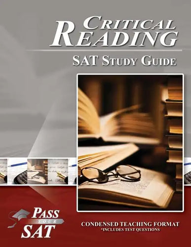 SAT Reading Study Guide - Pass Your Critical Reading SAT - Paperback