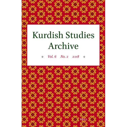 Kurdish Studies Archive: Vol. 6 No. 2 2018 - Paperback