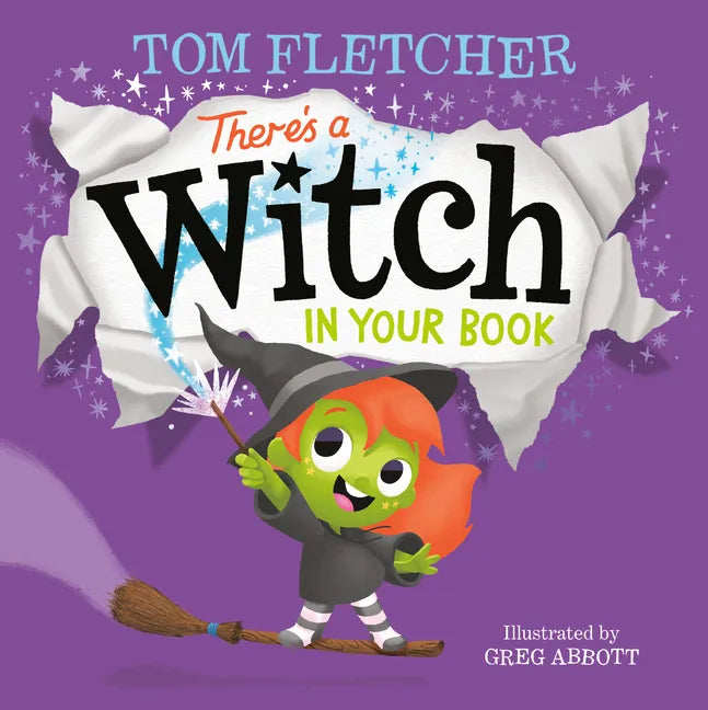 There's a Witch in Your Book: An Interactive Book for Kids and Toddlers - Hardcover
