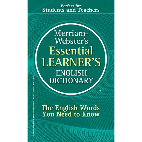 Merriam-Webster's Essential Learner's English Dictionary - Paperback