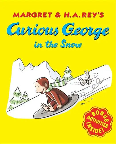 Curious George in the Snow: A Winter and Holiday Book for Kids - Paperback