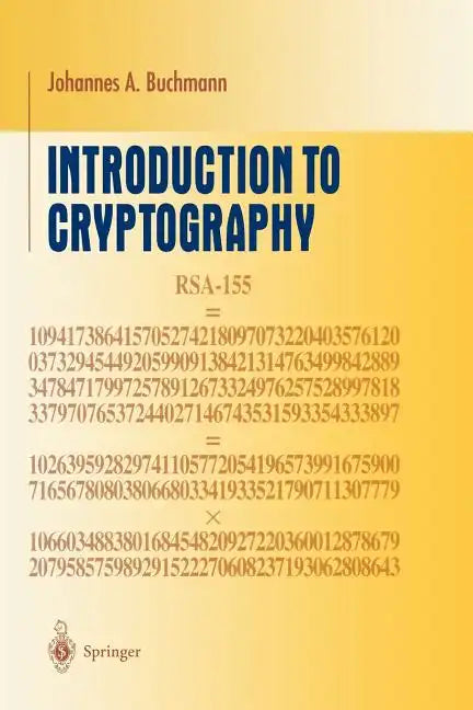Introduction to Cryptography - Paperback