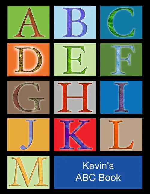 Kevin's ABC Book: African American Boy with Black Hair - Paperback