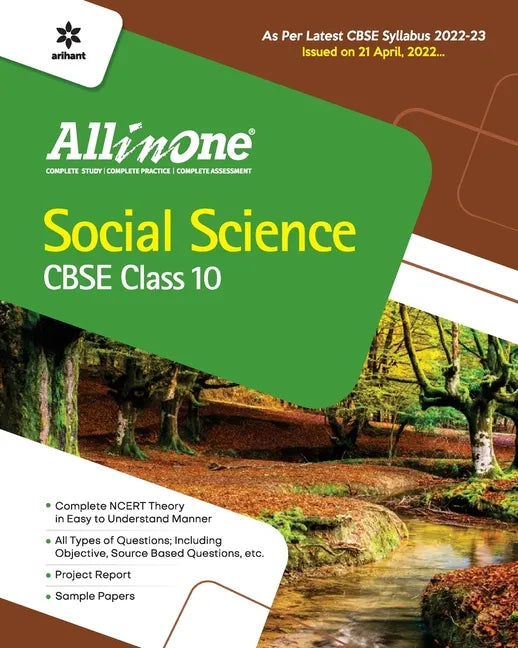 CBSE All In One Social Science Class 10 2022-23 Edition (As per latest CBSE Syllabus issued on 21 April 2022) - Paperback