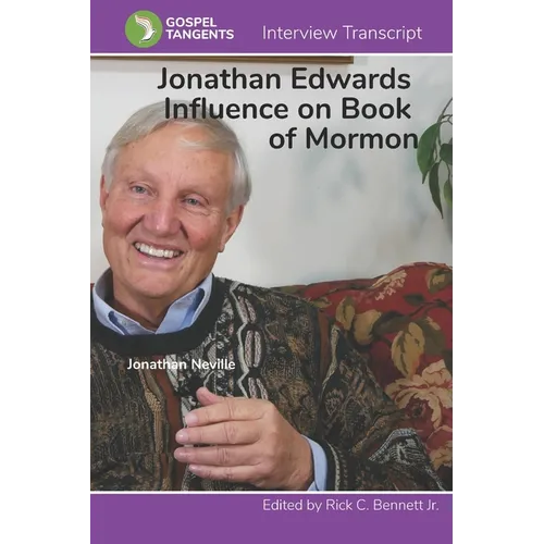 Jonathan Edwards Influence on Book of Mormon - Paperback
