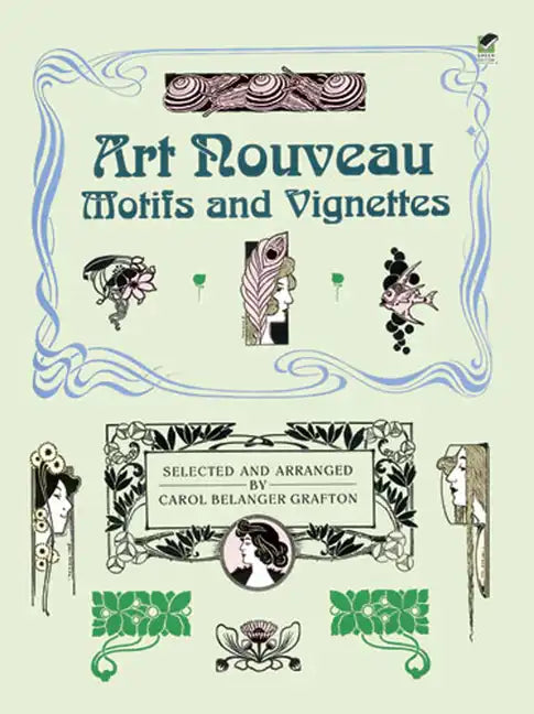Art Nouveau Motifs and Vignettes - Paperback