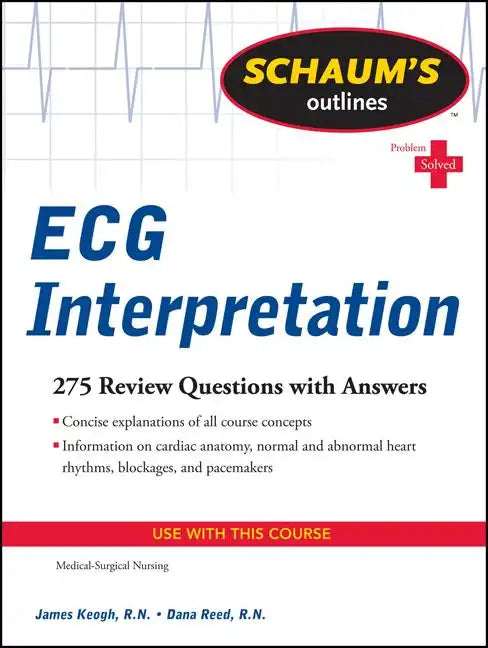 Schaum's Outline of ECG Interpretation - Paperback