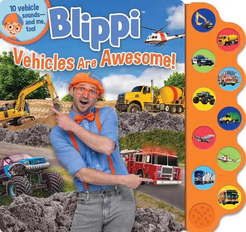 Blippi: Vehicles Are Awesome! - Board Book
