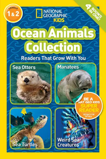 Ocean Animals Collection (National Geographic Kids Readers, Levels 1 & 2): Readers That Grow with You - Paperback