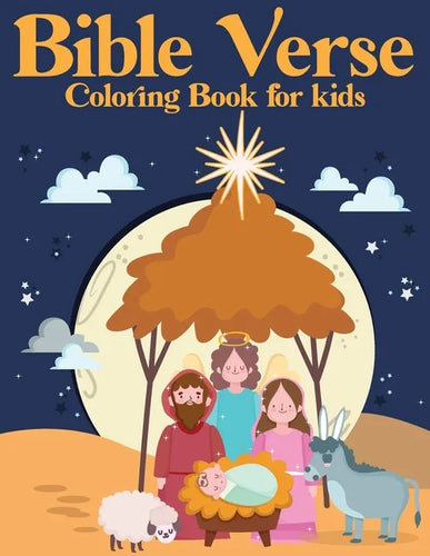 Bible Verse Coloring Book for kids: Motivational And Inspiring Bible Verses For Kids (volume 1) - Paperback