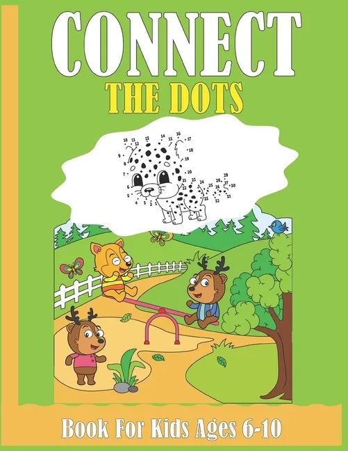 Connect The Dots Book For Kids Ages 6-10 - Paperback