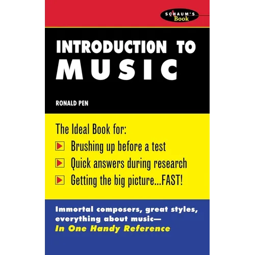 Schaum's Outline of Introduction to Music - Paperback