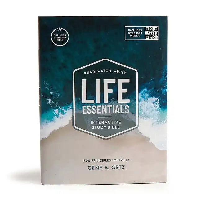 CSB Life Essentials Study Bible, Hardcover W/Jacket - Hardcover