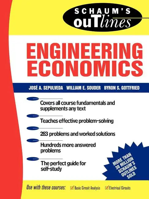 Schaum's Outline of Theory and Problems of Engineering Economics - Paperback