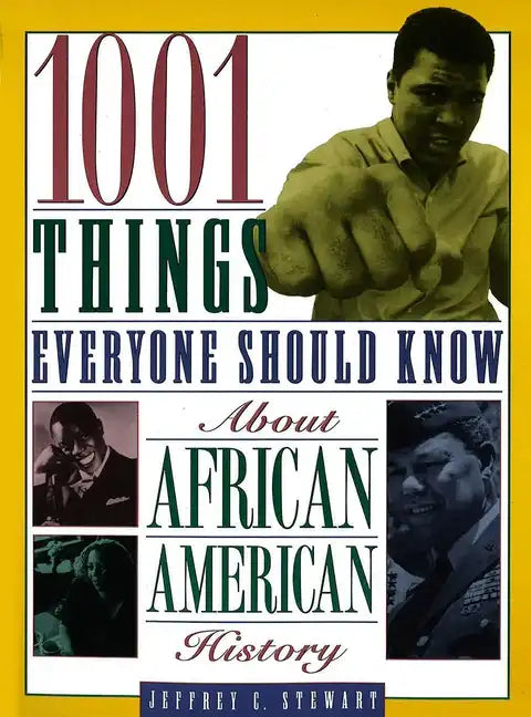 1001 Things Everyone Should Know about African American History - Paperback