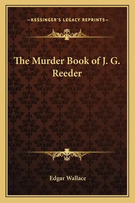 The Murder Book of J. G. Reeder - Paperback