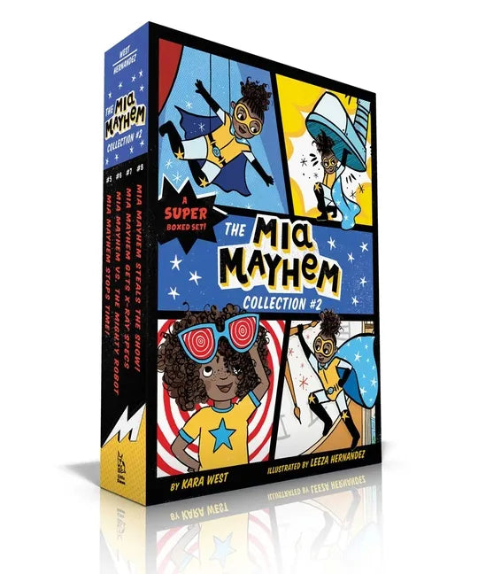 The MIA Mayhem Collection #2 (Boxed Set): MIA Mayhem Stops Time!; MIA Mayhem vs. the Mighty Robot; MIA Mayhem Gets X-Ray Specs; MIA Mayhem Steals the - Paperback