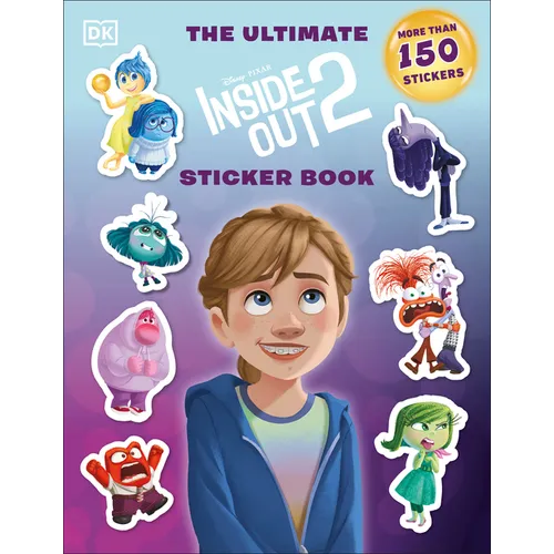 Disney Pixar Inside Out 2 Ultimate Sticker Book - Paperback