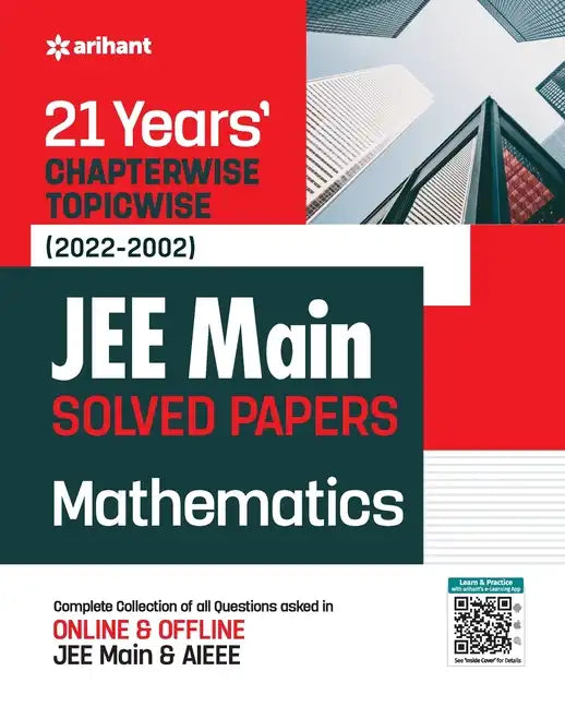21Years Chapterwise Topicwise (2022-2002) JEE Main Solved Papers Mathematics - Paperback