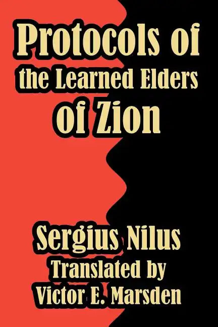 Protocols of the Learned Elders of Zion - Paperback