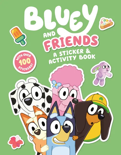 Bluey and Friends: A Sticker & Activity Book - Paperback