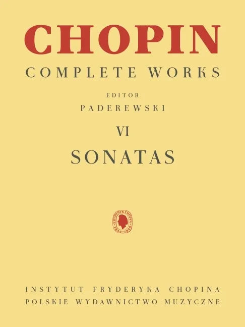 Sonatas: Chopin Complete Works Vol. VI - Paperback
