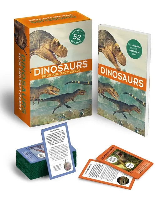 Dinosaurs: Book and Fact Cards: 128-Page Book & 52 Fact Cards - Paperback
