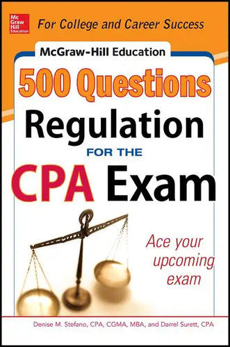 McGraw-Hill Education 500 Regulation Questions for the CPA Exam - Paperback