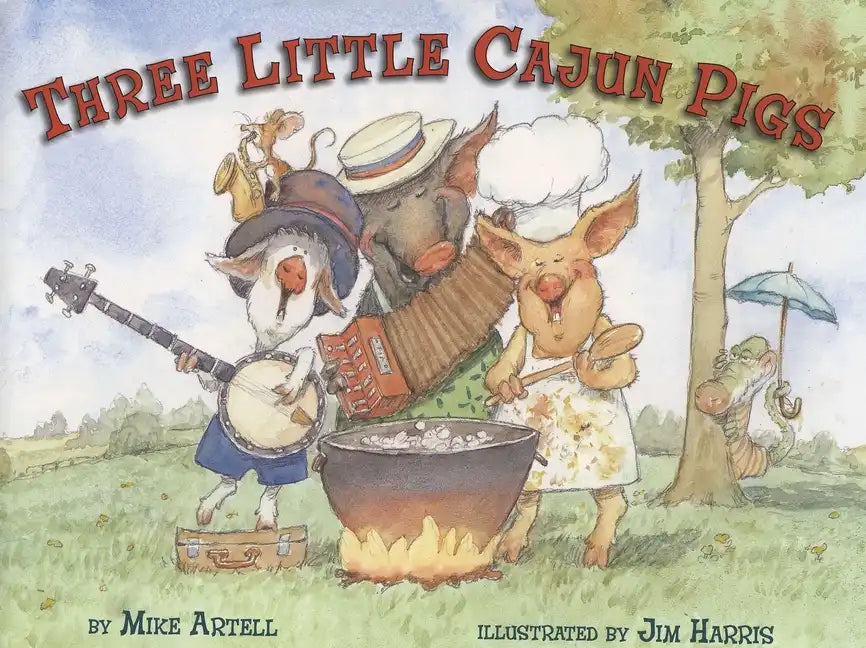 Three Little Cajun Pigs - Hardcover