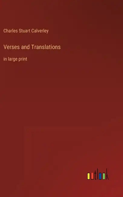 Verses and Translations: in large print - Hardcover
