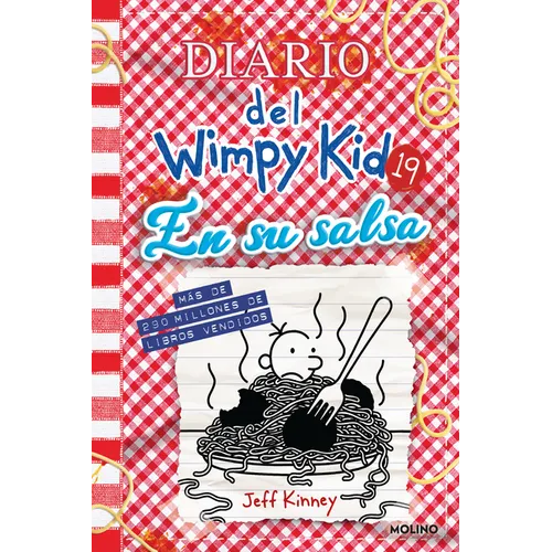 Diario del Wimpy Kid 19. En Su Salsa / Diary of a Wimpy Kid #19. Hot Mess - Hardcover