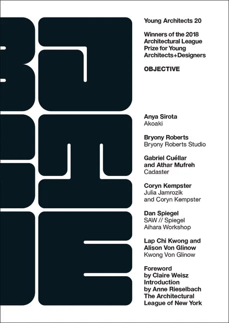 Young Architects 20: Objective - Paperback