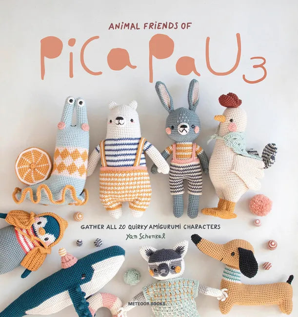 Animal Friends of Pica Pau 3: Gather All 20 Quirky Amigurumi Characters - Paperback